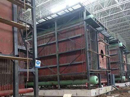 3臺90T燃?xì)忮仩t項(xiàng)目